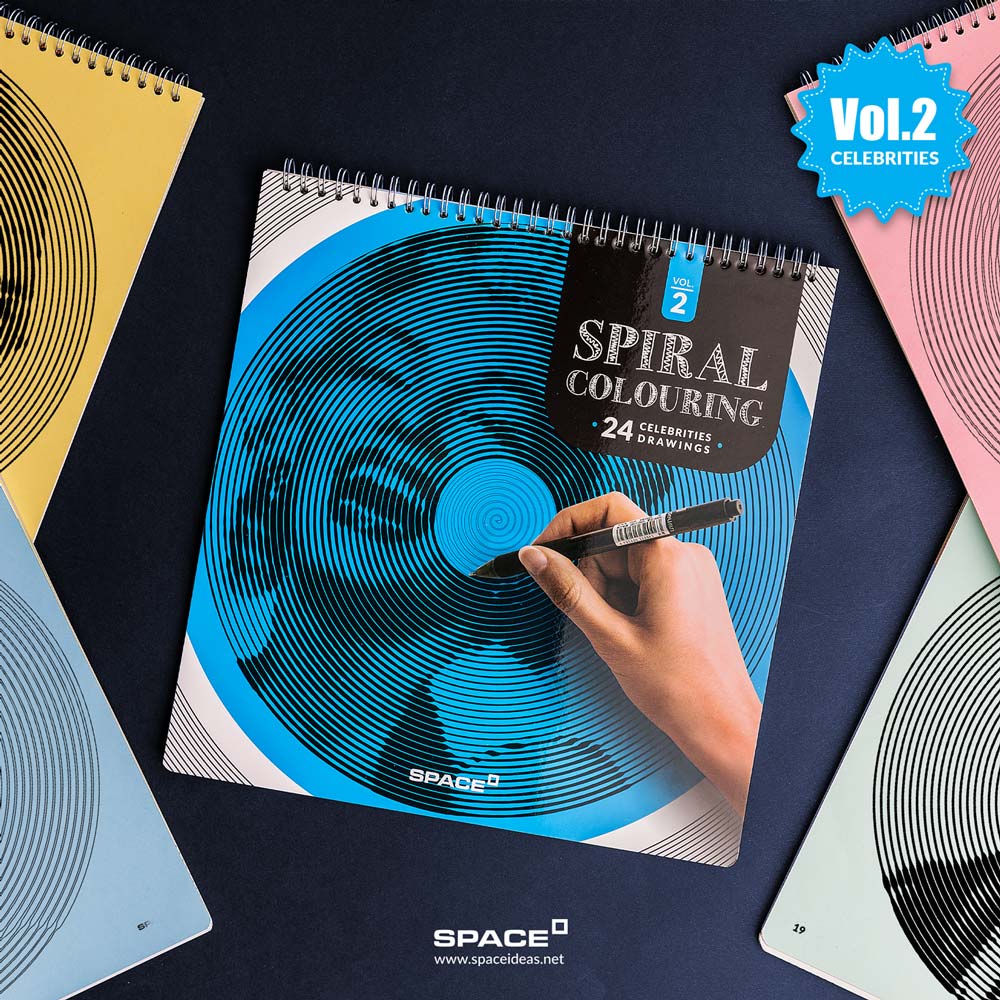 space-Spiral Colouring Vol.2-CW-6008