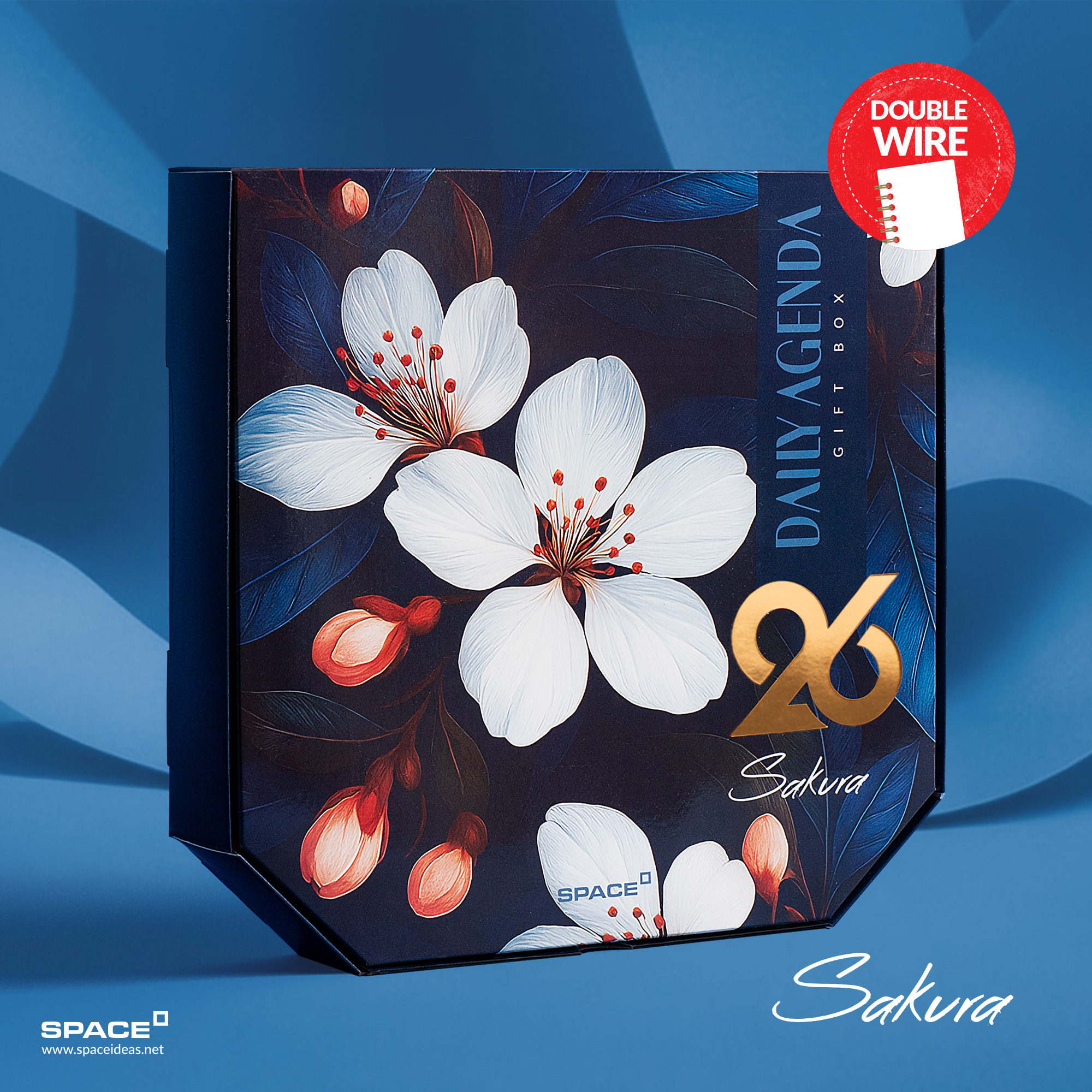 space-Sakura - Wired Gift Box-AW-892-2