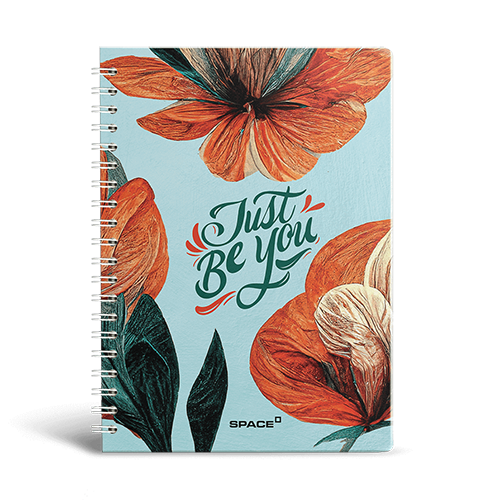 space-Large Notebook-Just Be You