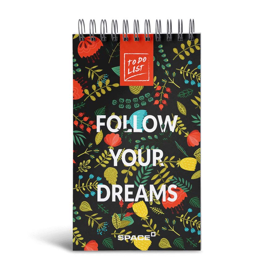 space-Large To Do-Follow Your Dreams