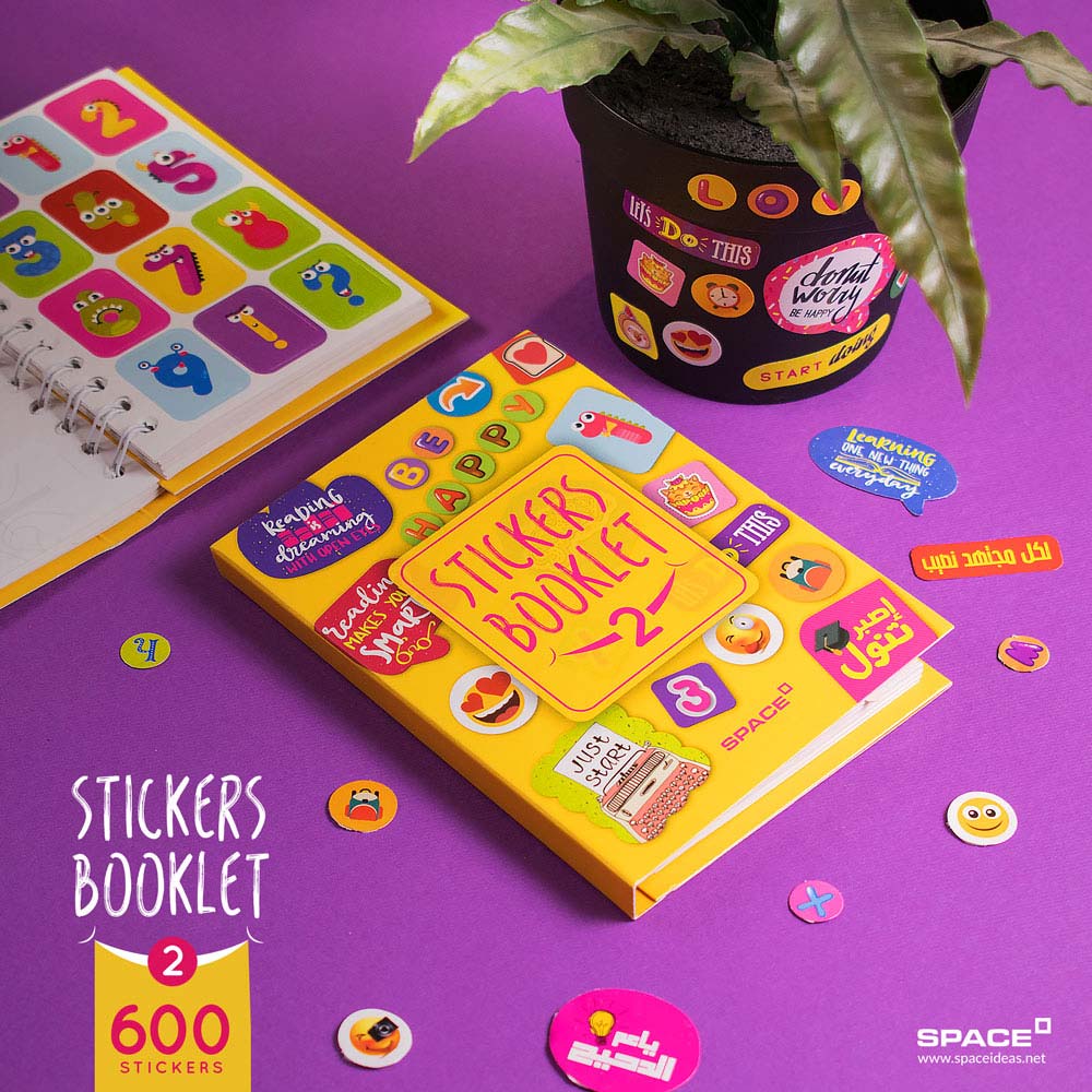 space-Stickers Booklet - 600-Stickers 600 - Vol.2