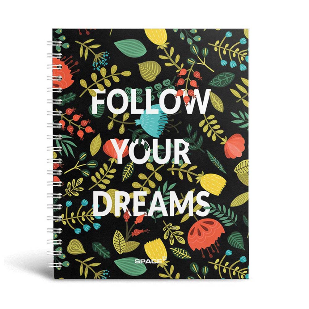 space-Large Notebook-Follow Your Dreams