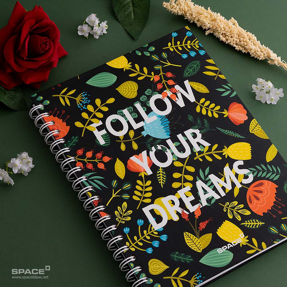 space-Large Notebook-Follow Your Dreams