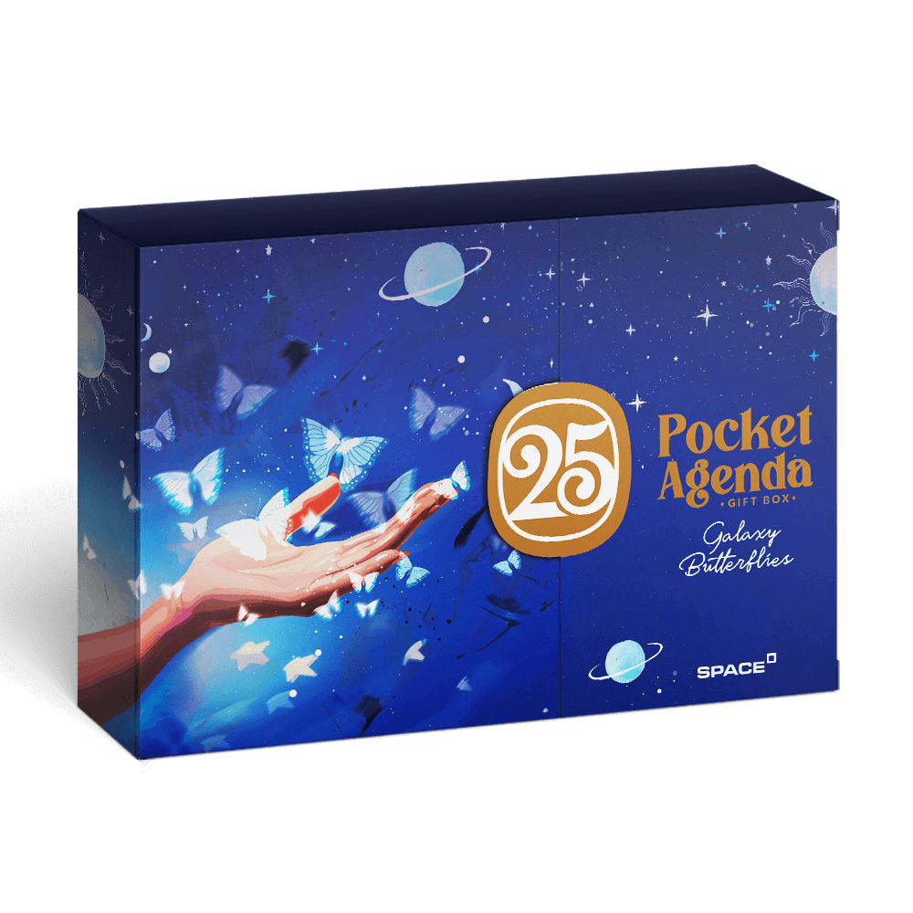 space-Pocket Agenda 2025-Galaxy Butterfly