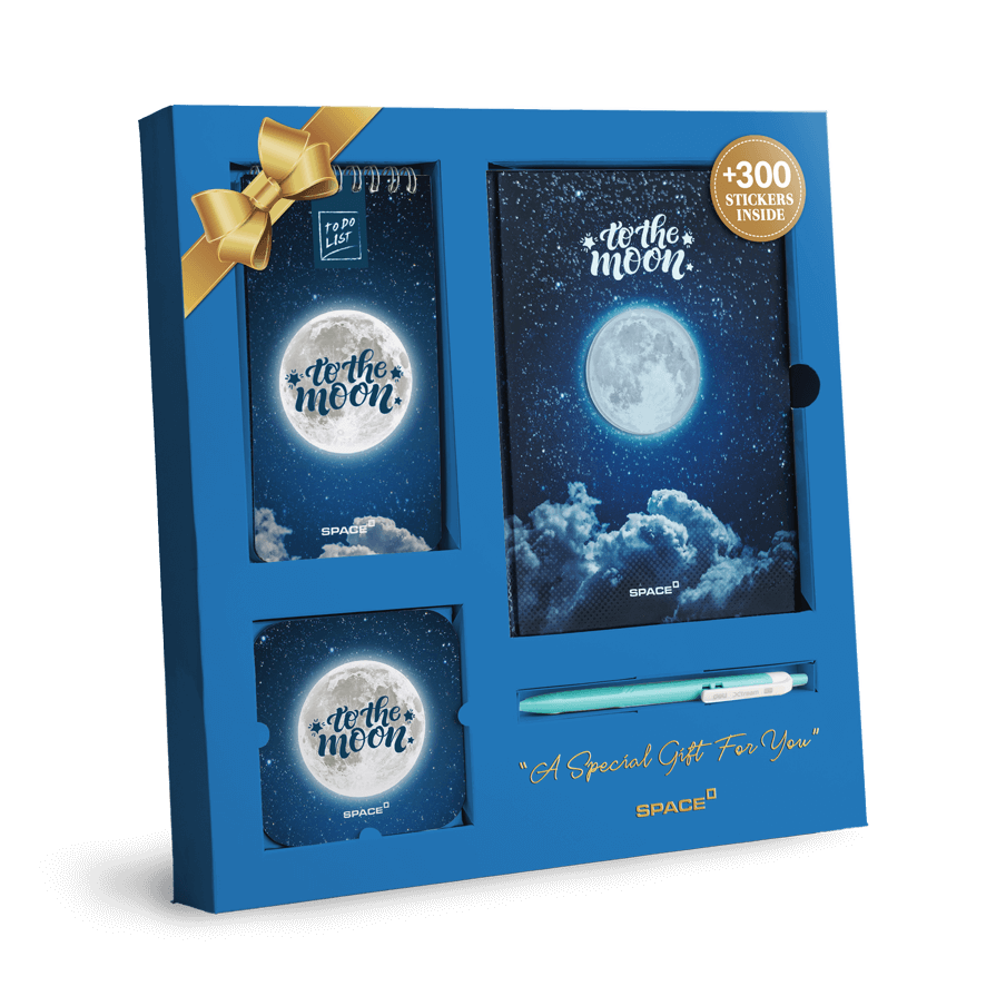 space-Premium Gift Box-Moon