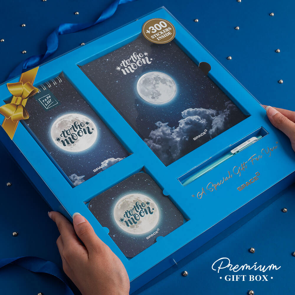space-Premium Gift Box-Moon