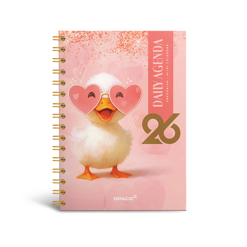 space-Daily Agenda 2026-Little Duck