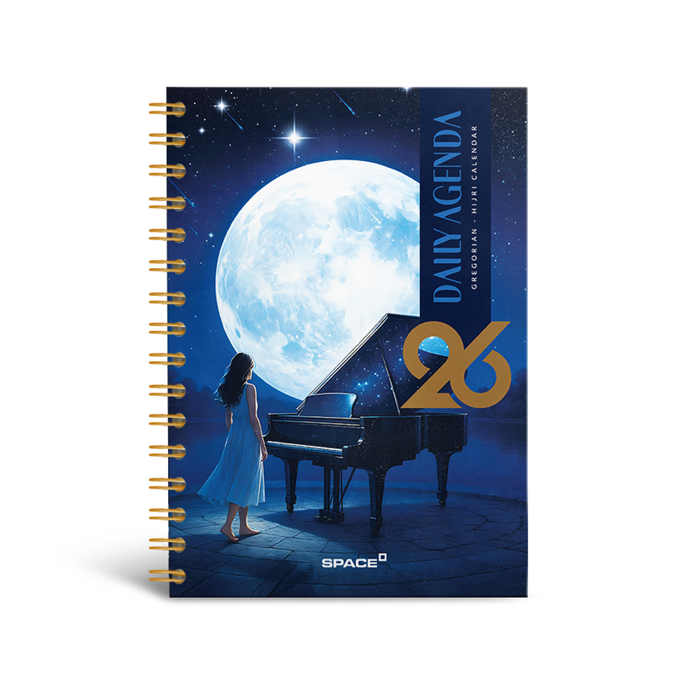 space-Daily Agenda 2026-Moon Light