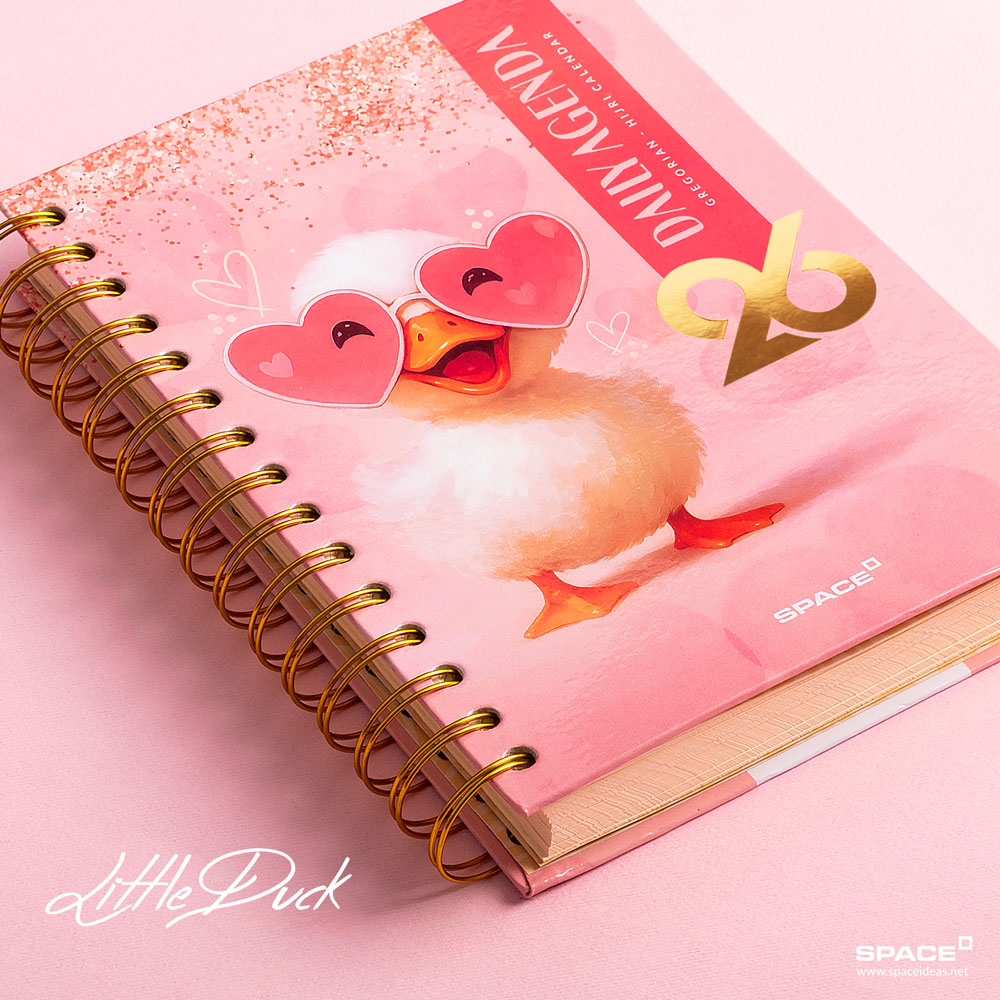 space-Daily Agenda 2026-Little Duck