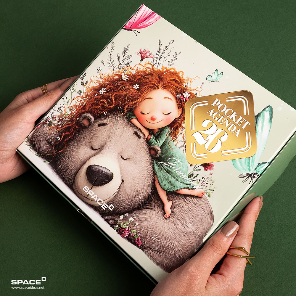 space-Pocket Agenda Giftbox 2026-Dreambear Pocket Gift Box
