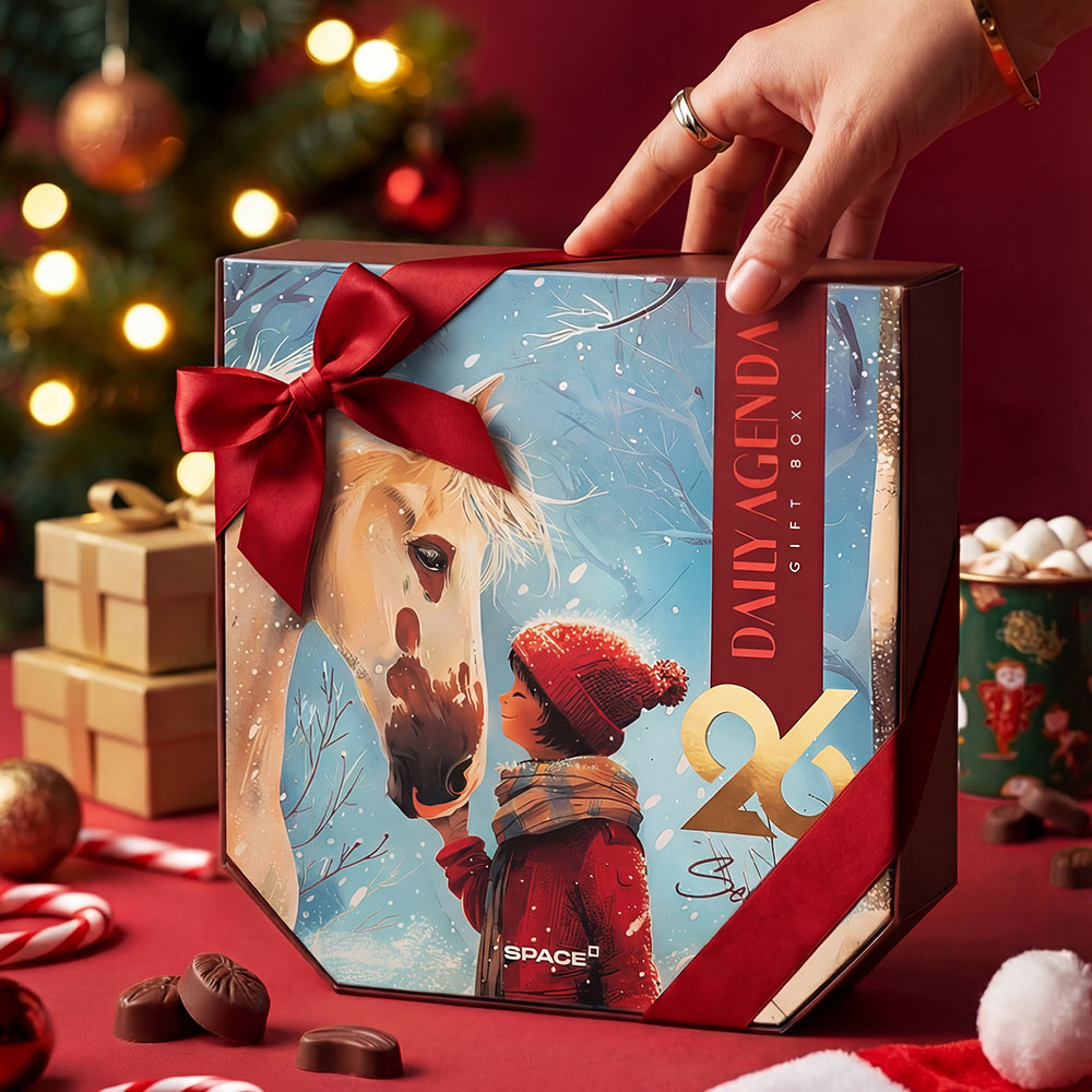 space-Daily Agenda Giftbox 2026-Serenity Gift box
