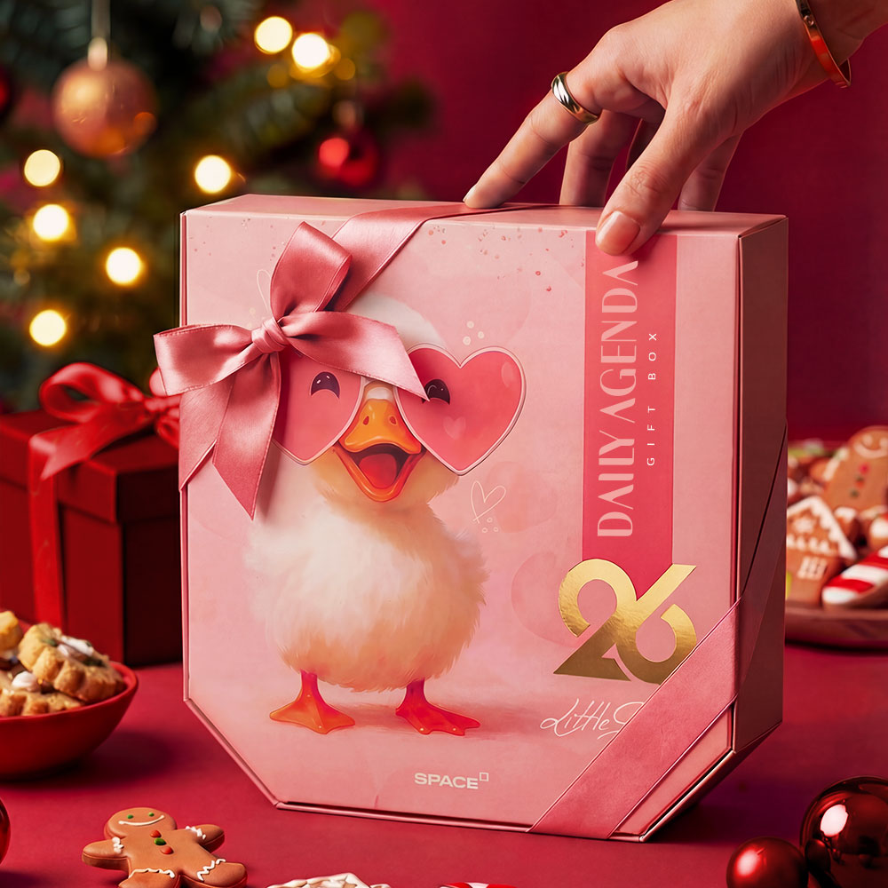 space-Daily Agenda Giftbox 2026-Little Duck Gift box