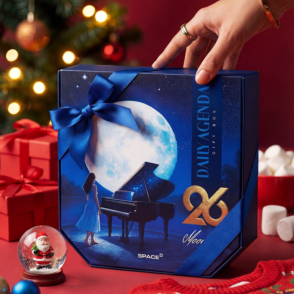 space-Daily Agenda Giftbox 2026-Moon Light Gift Box