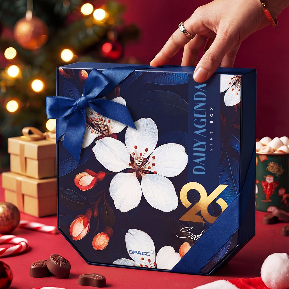 space-Daily Agenda Giftbox 2026-Sakura Gift Box