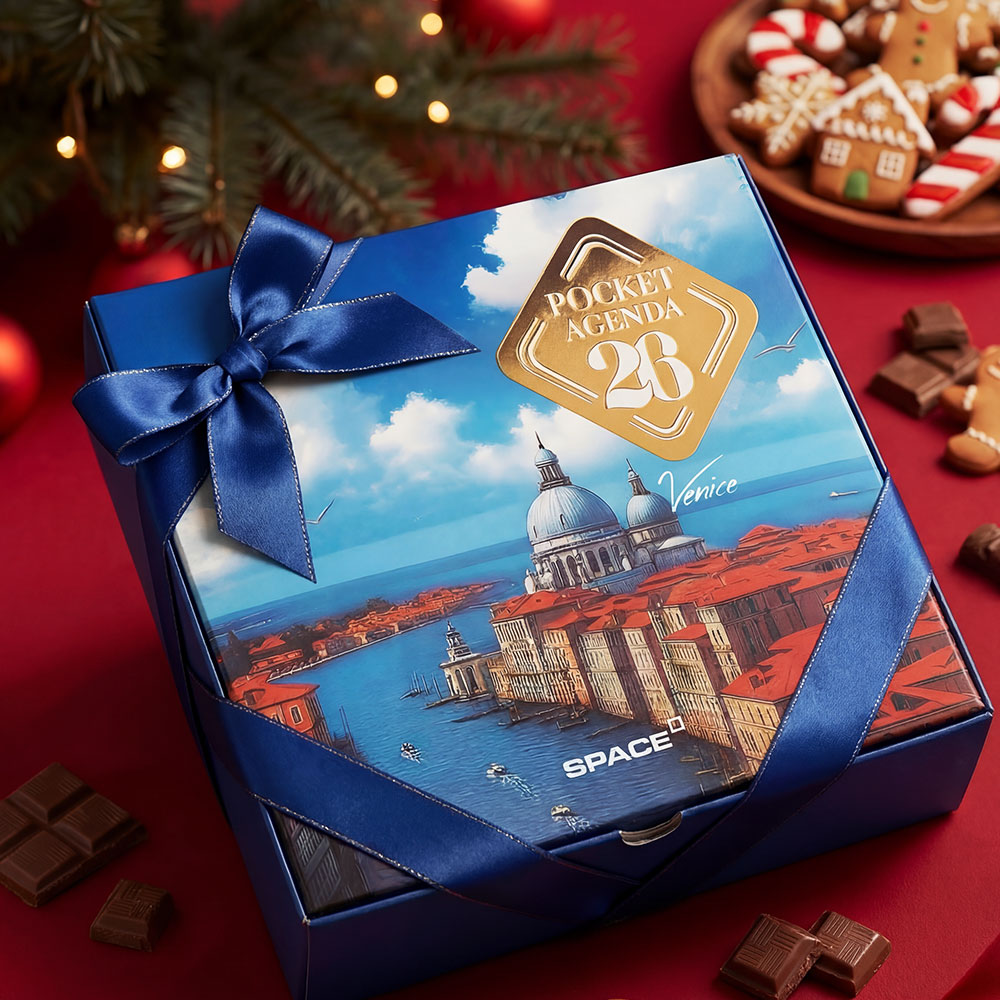 space-Pocket Agenda Giftbox 2026-Venice Pocket Gift Box