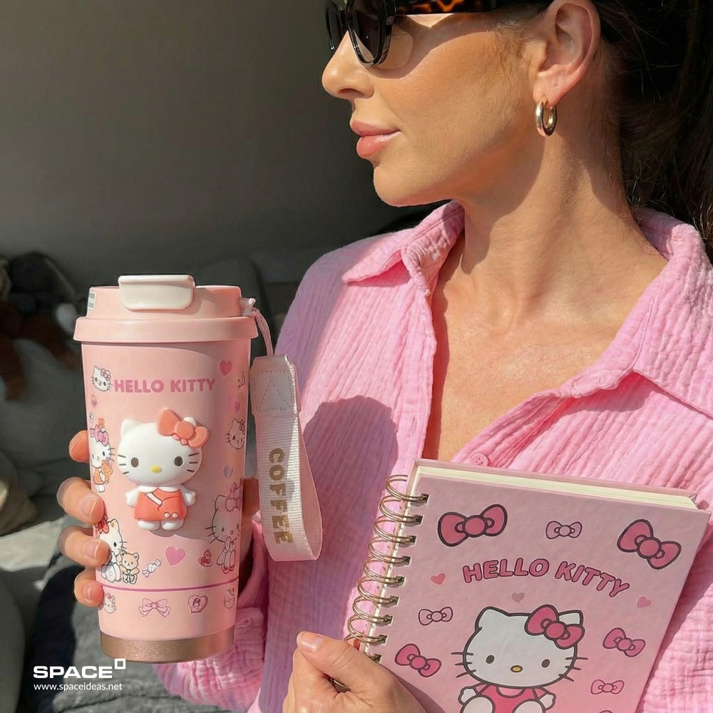 space-Thermal Mug-POP Mug in Pink