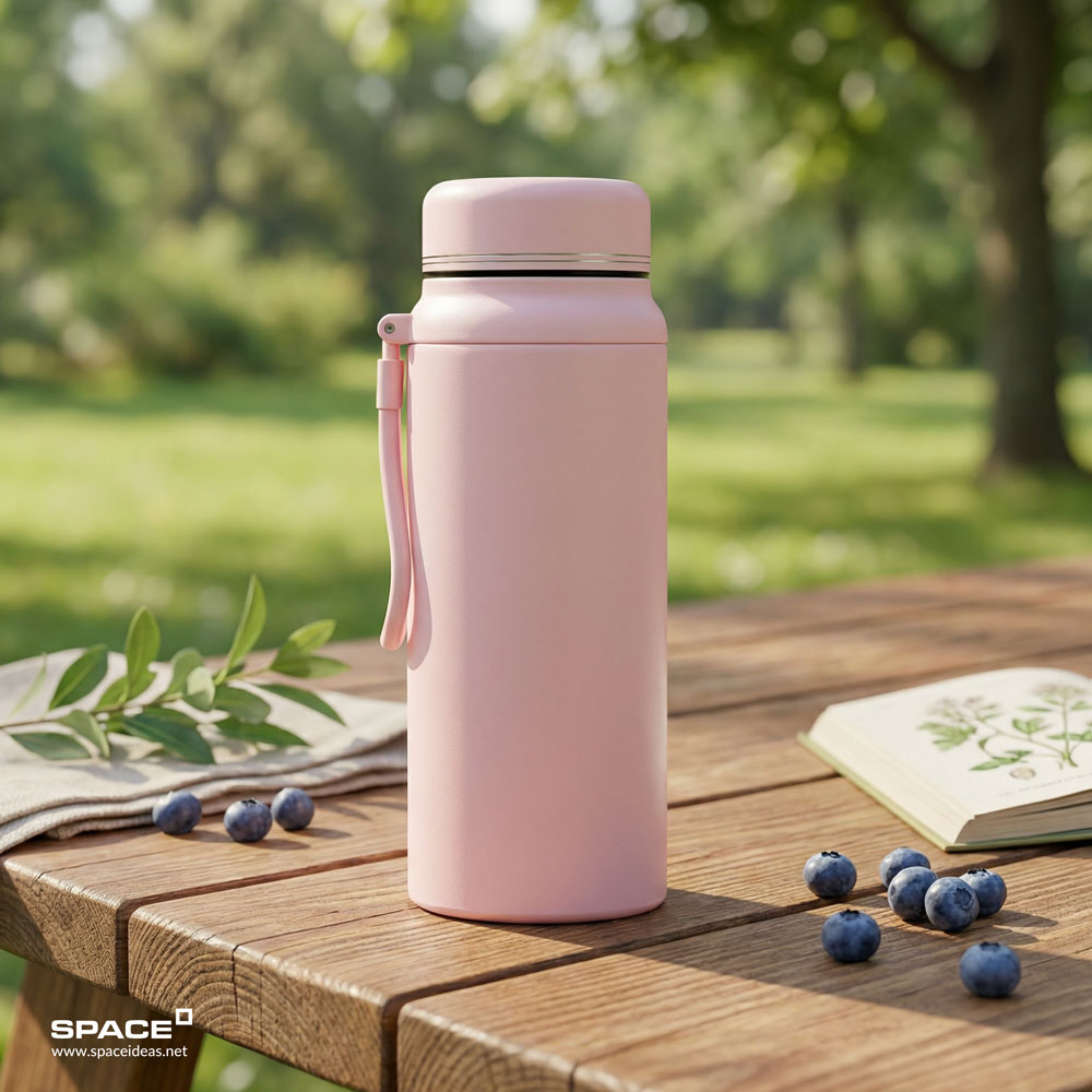 space-Thermal Mug-Quiet Pink