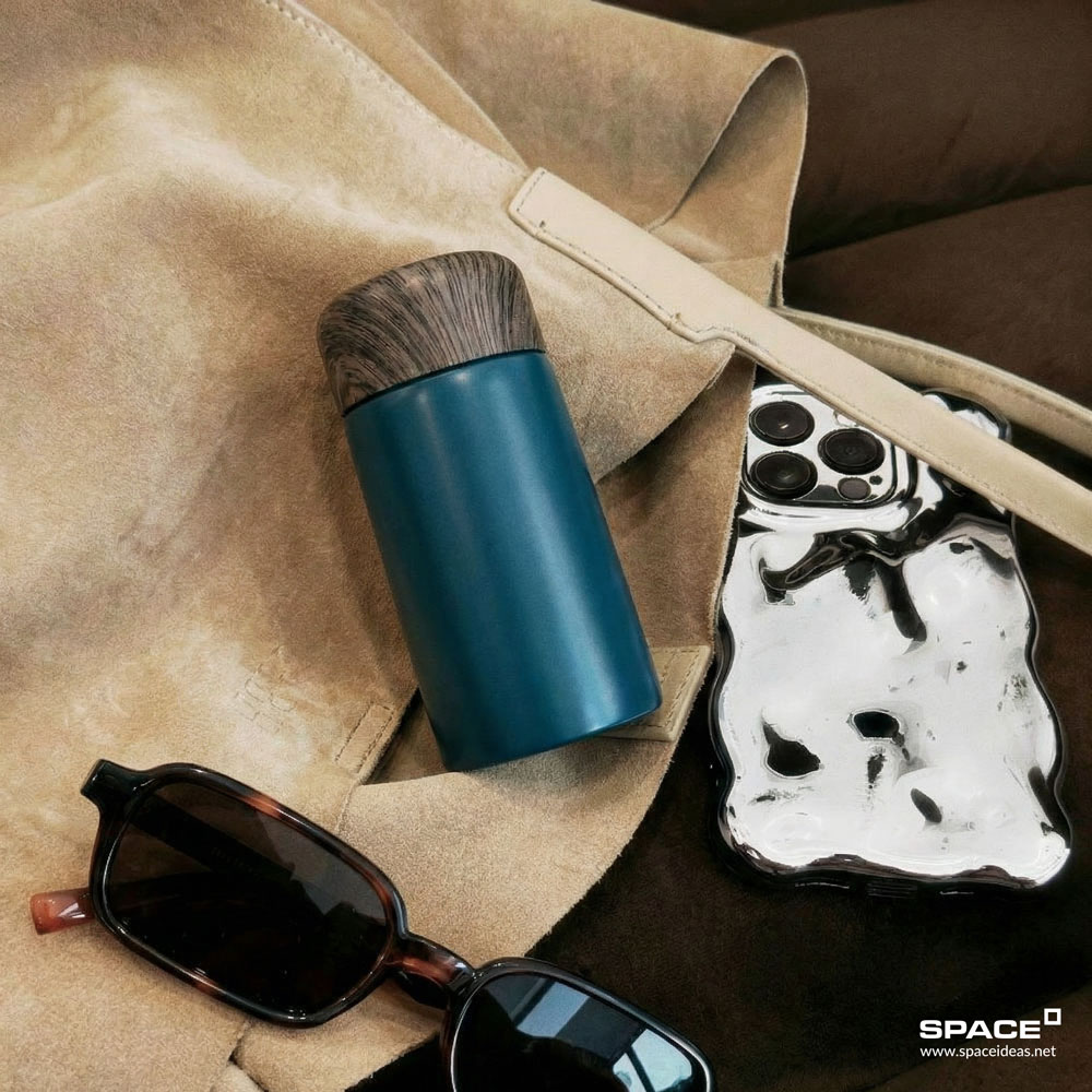 space-Thermal Mug-Blue Dash - 150ml