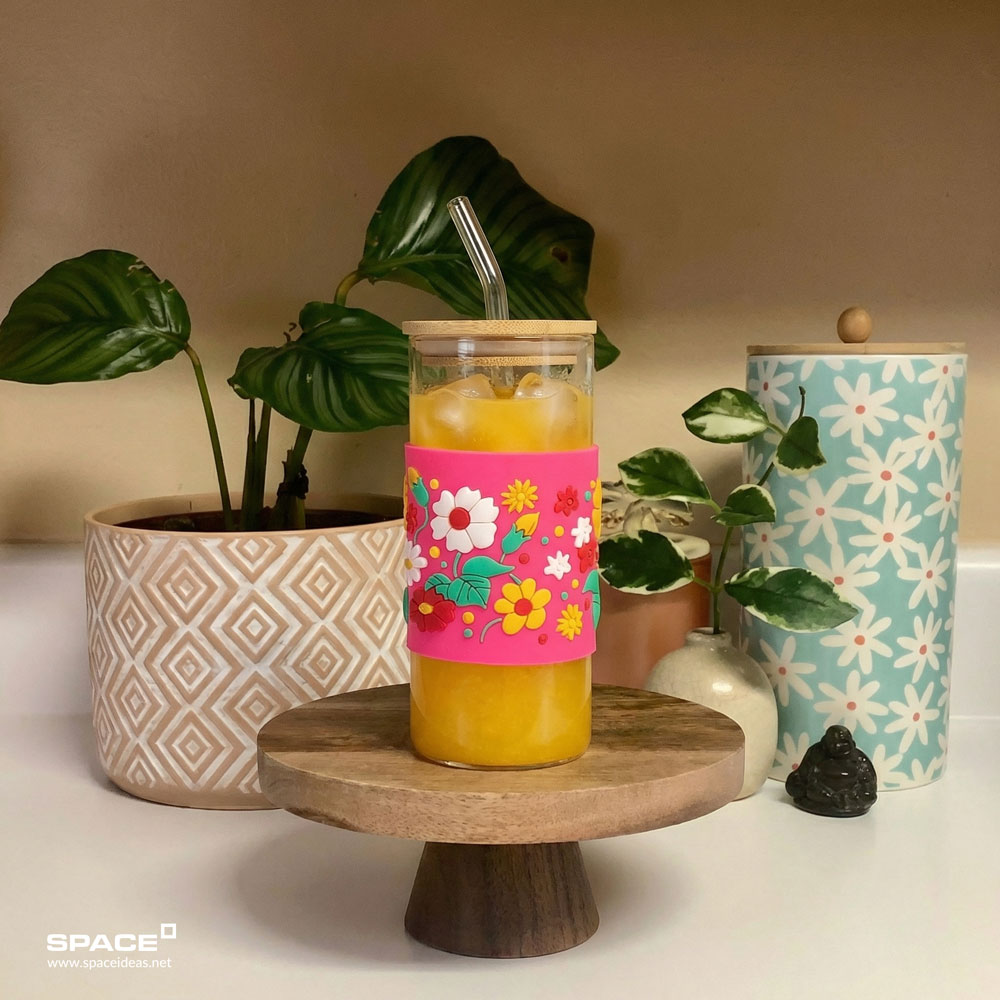 space-Ice Cups-Floral Fantasy