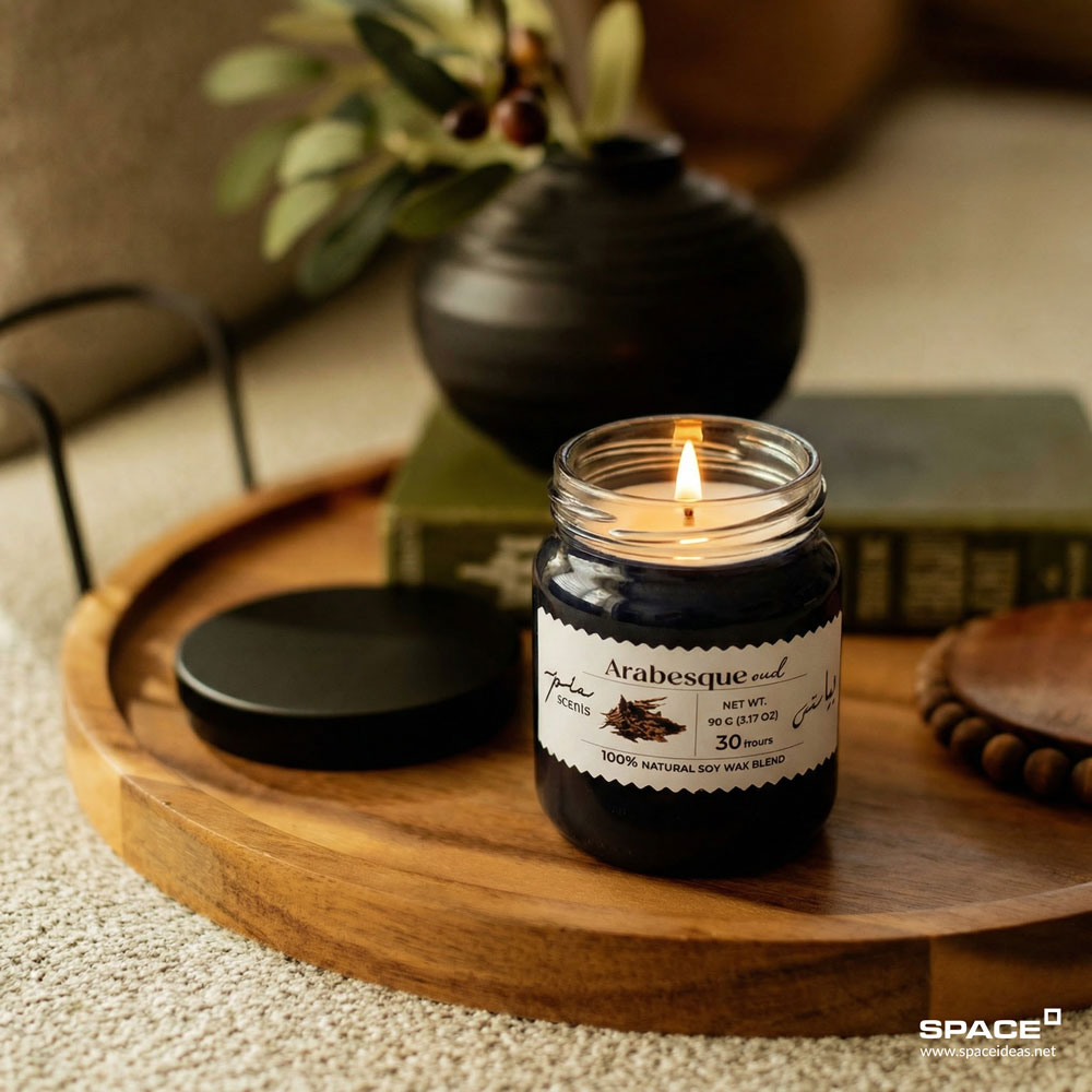 space-Jar Candles-Arabesque