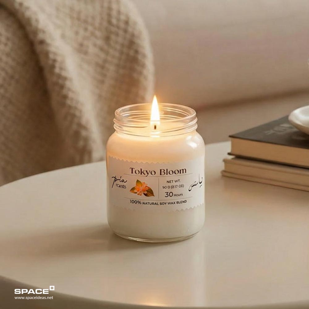 space-Jar Candles-Tokyo Bloom