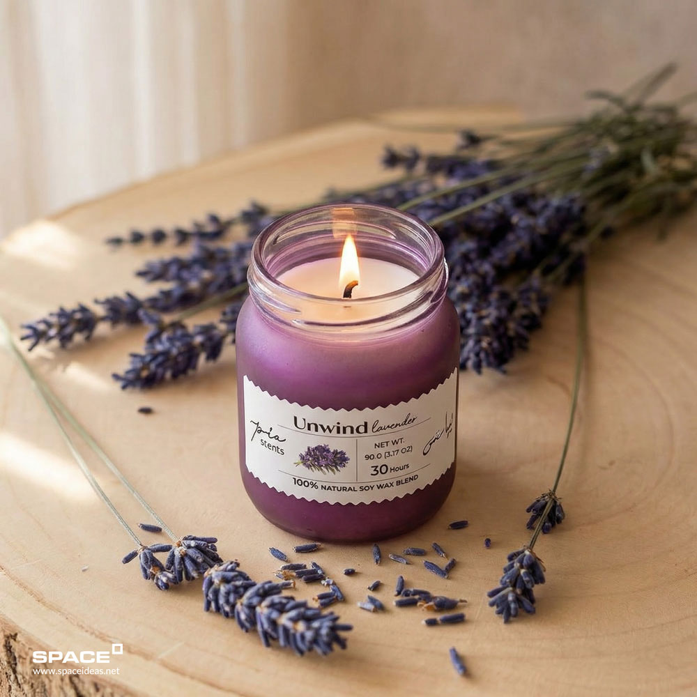 space-Jar Candles-Unwind
