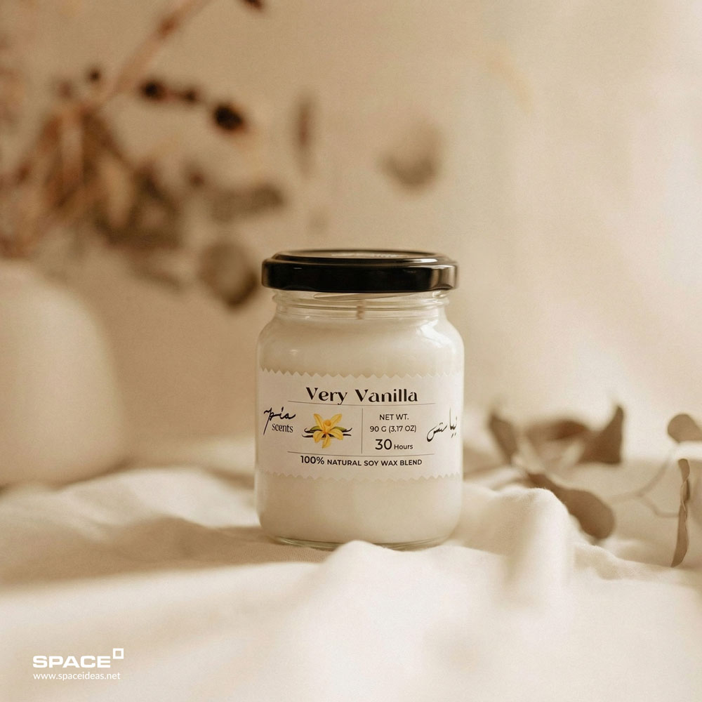 space-Jar Candles-Very Vanilla