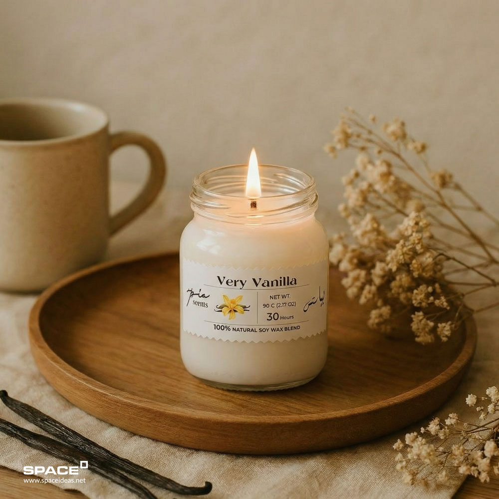 space-Jar Candles-Very Vanilla