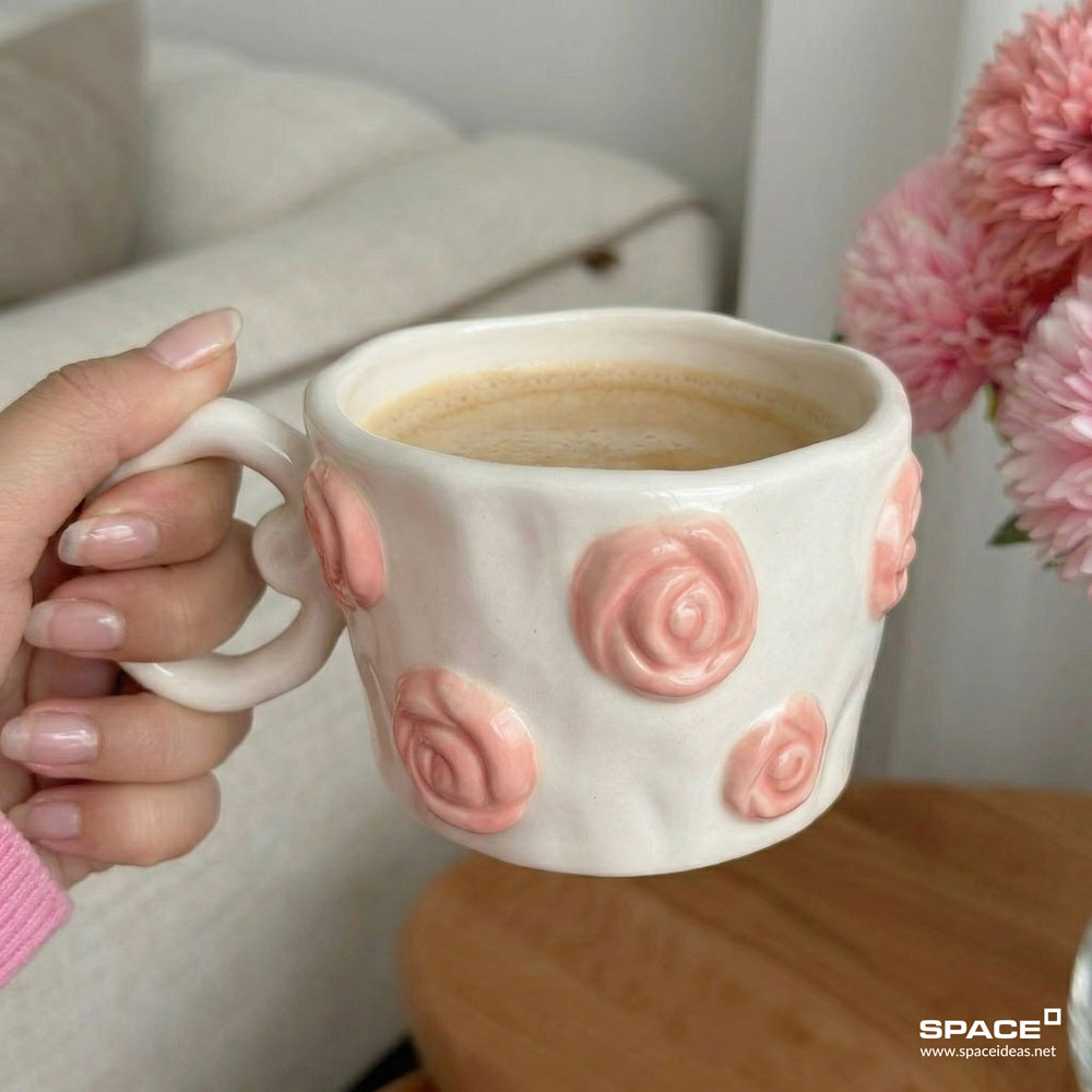 space-Mugs-Pink Roses