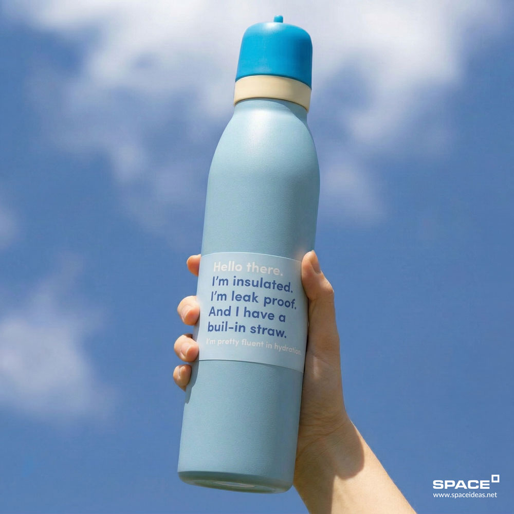 space-Thermal Mug-Flow  Sky Blue