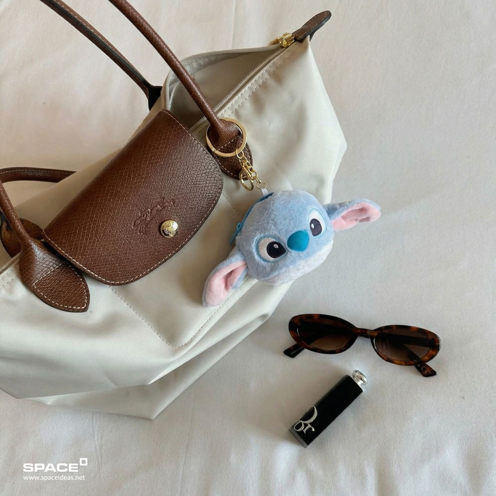 space-Charms-Stitch Zip Charm Blue