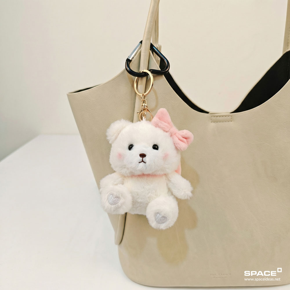 space-Charms-White Bear Charm