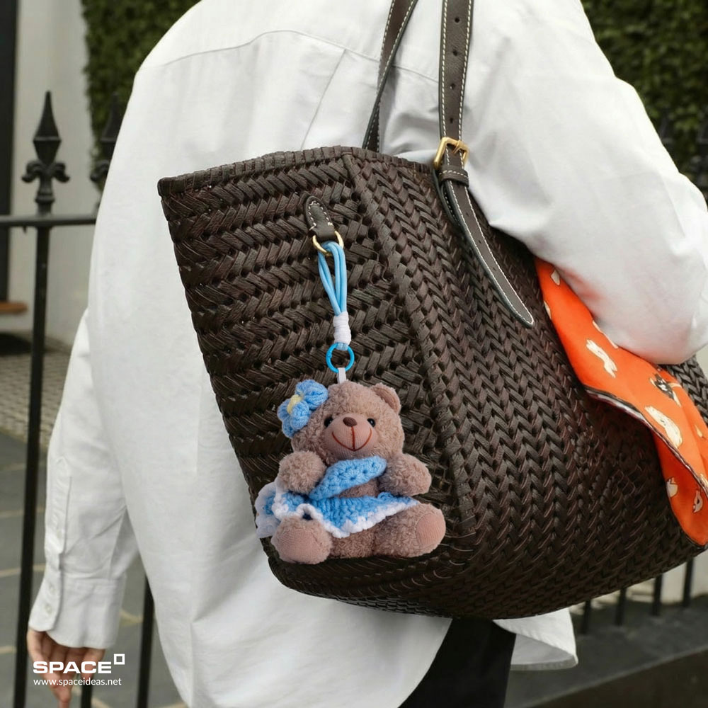 space-Charms-Bloom Bear in Blue