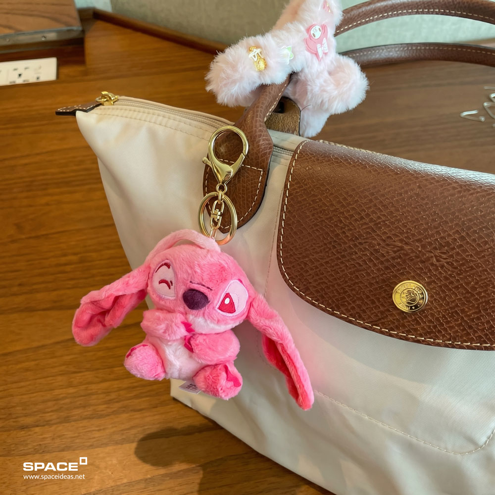 space-Charms-Angel Buddy Charm in Pink