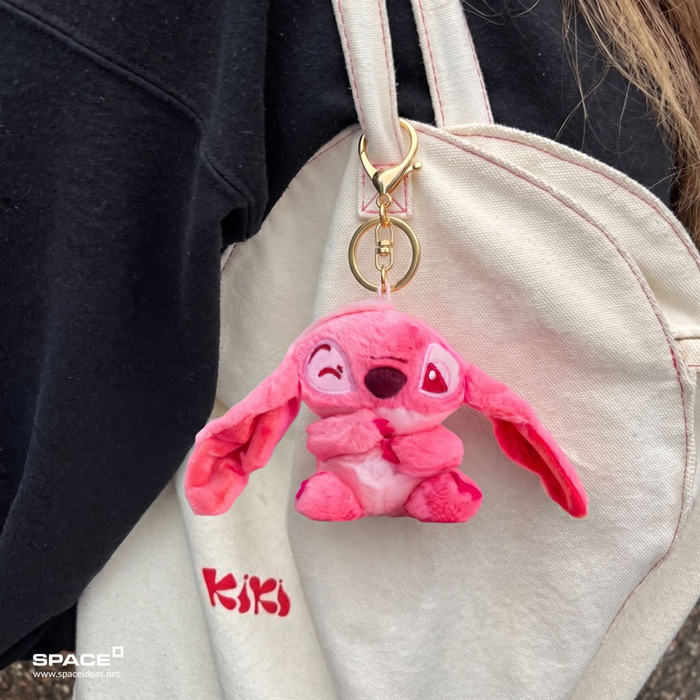 space-Charms-Angel Buddy Charm in Pink