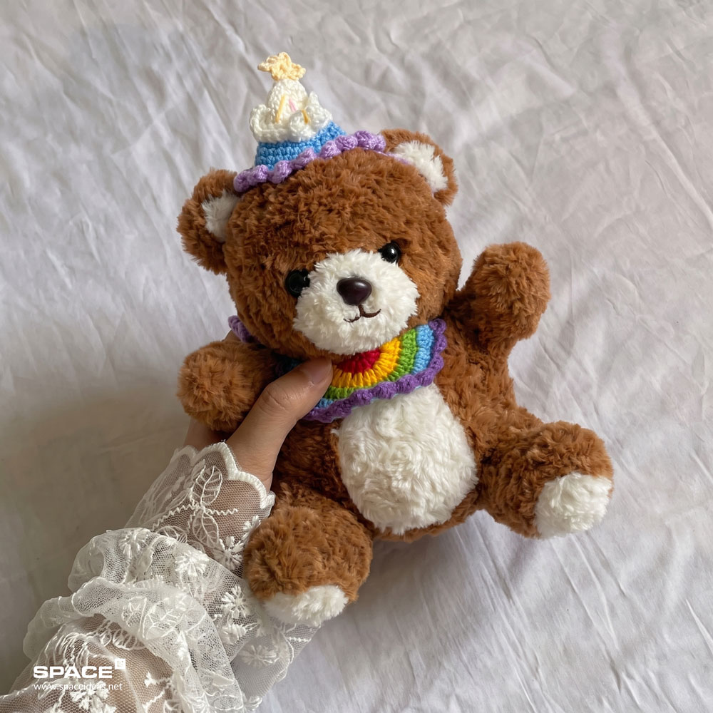 space-plushies-Birthday Bear