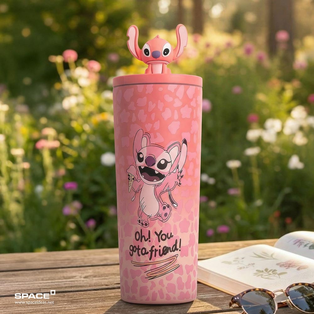 space-Thermal Mug-Angel Pattern Bottle