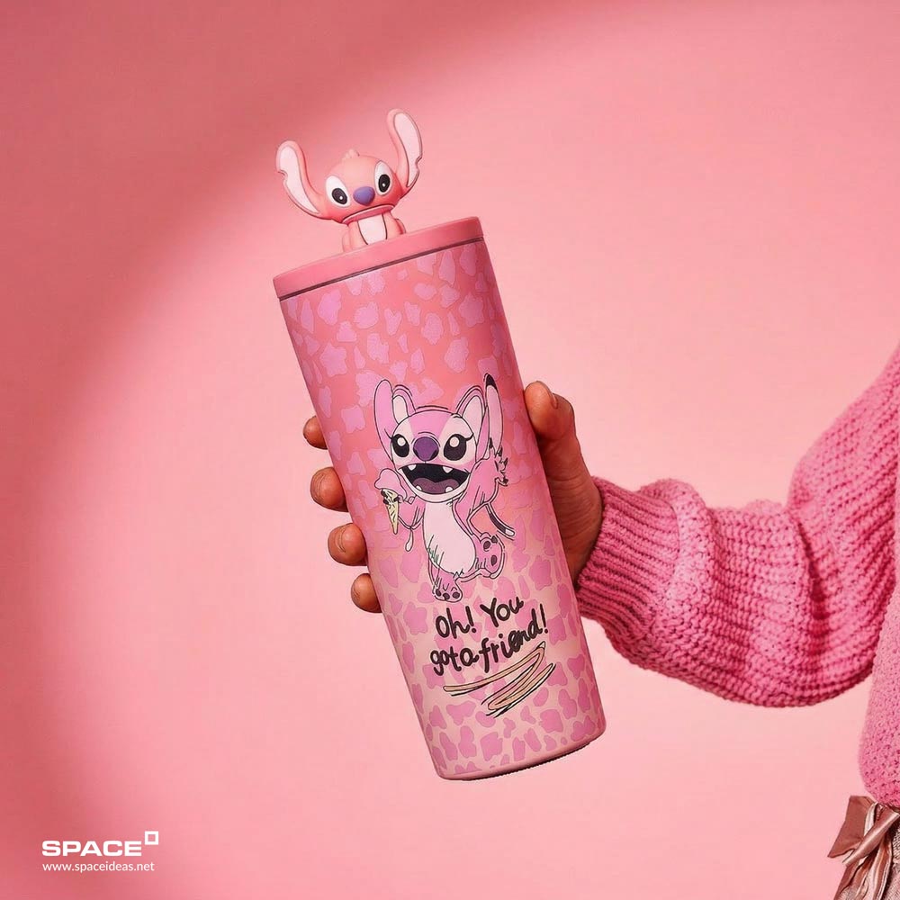 space-Thermal Mug-Angel Pattern Bottle