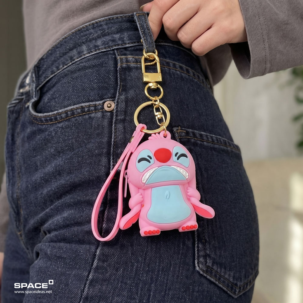 space-Charms-Angel Mood Zip Silicone Charm