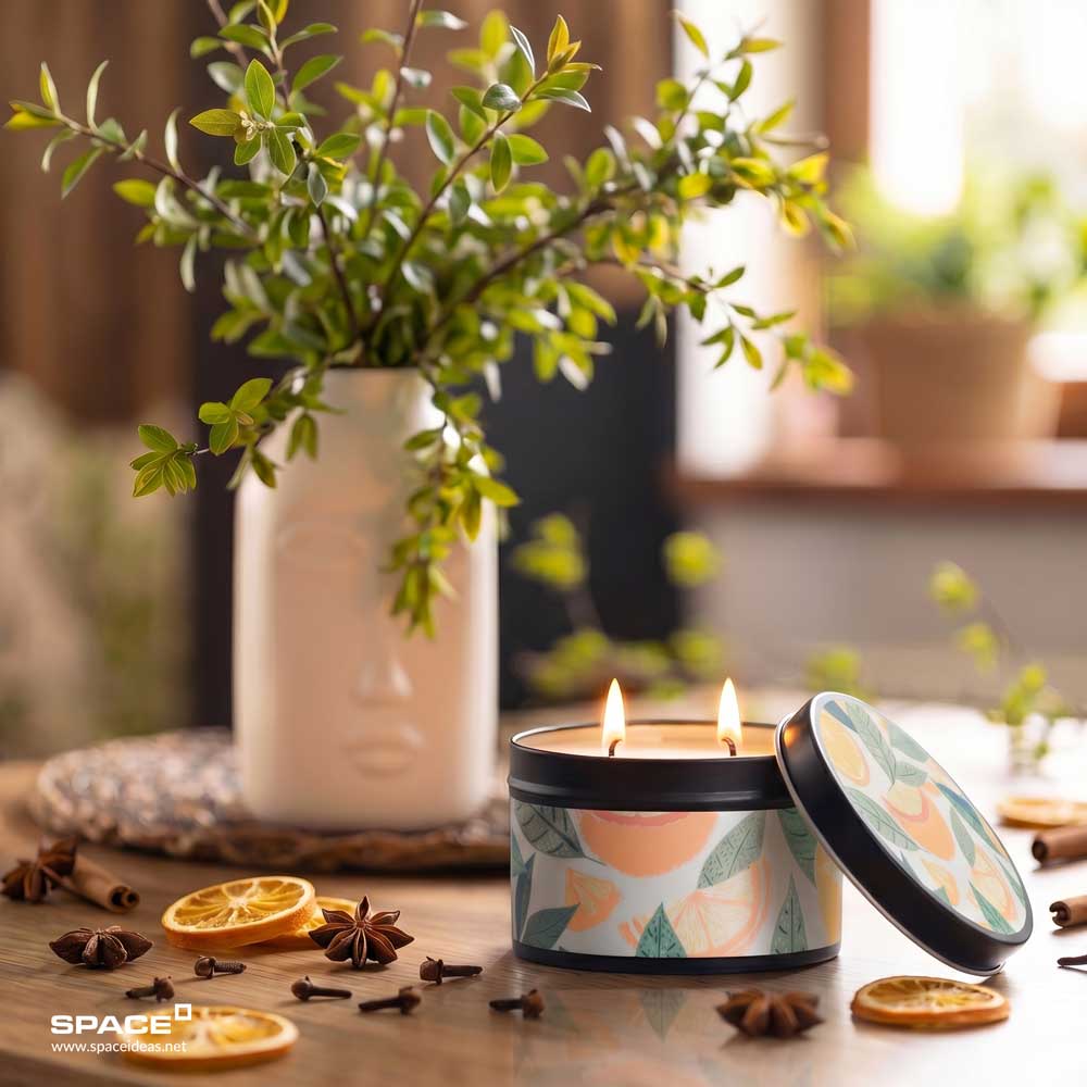 space-candle can-Citrus Zest