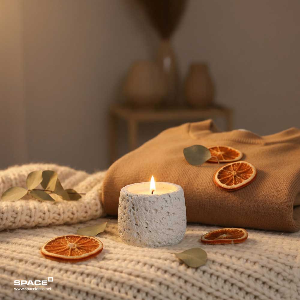 space-Decorative candles-Sway 75 gm