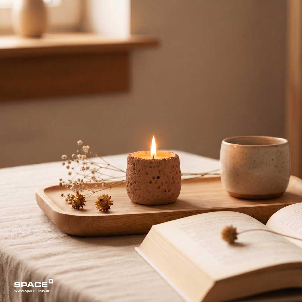 space-Decorative candles-Echo 75 gm